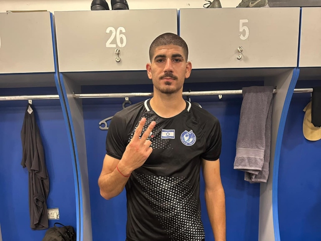 אחרי משחק מעולה. מכלוף